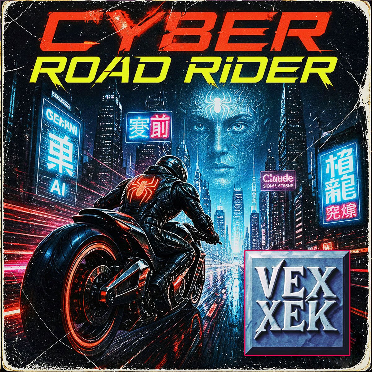 Cyber Road Rider album cover